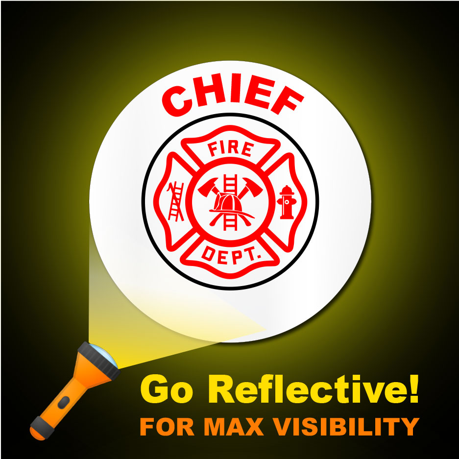 Chief Hard Hat Sticker