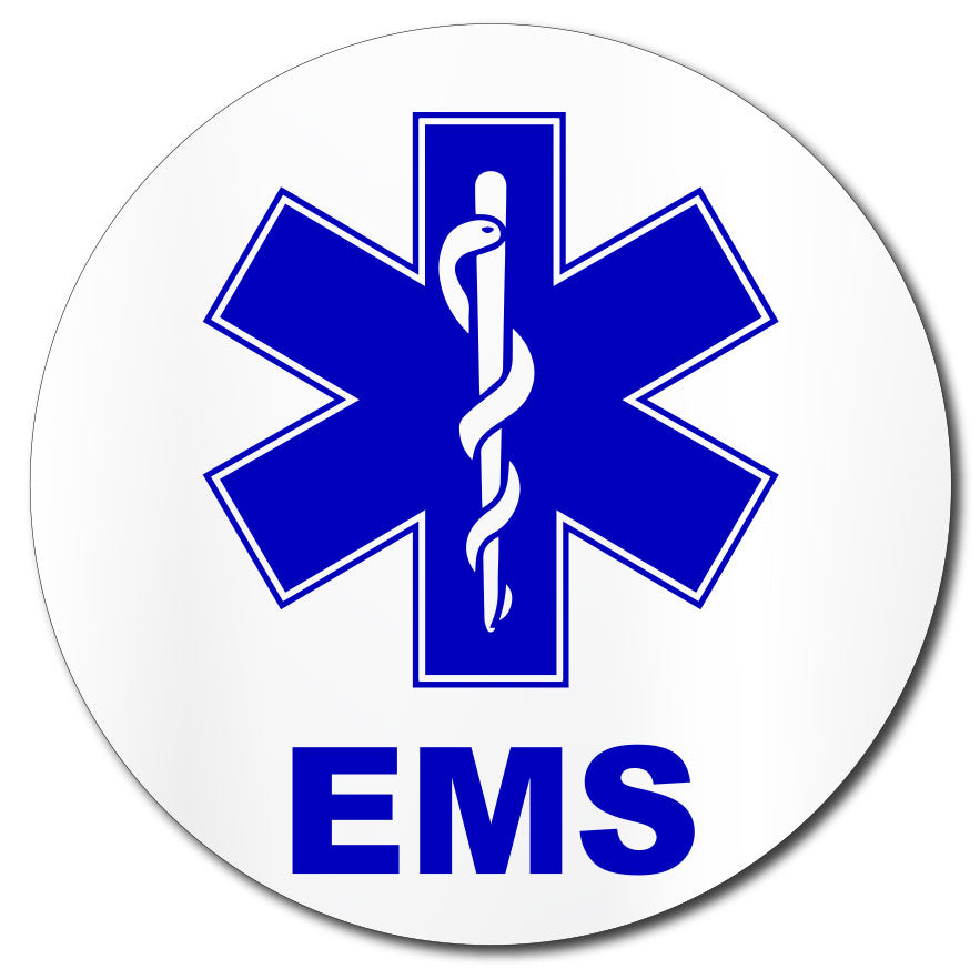 First Responder Hard Hat Decal | Medic Cross EMS Sticker