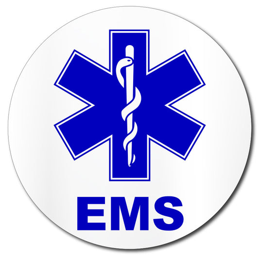 First Responder Hard Hat Decal | Medic Cross EMS Sticker