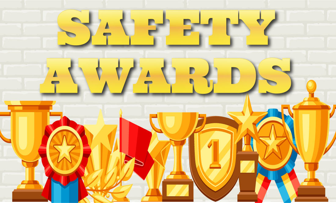 Award Plant Safety with Hard Hat Decals