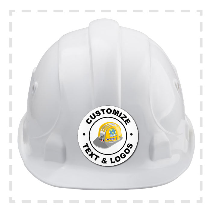 Custom Hard Hat Decals – Accent Signs & Graphics- Hard Hat Decals