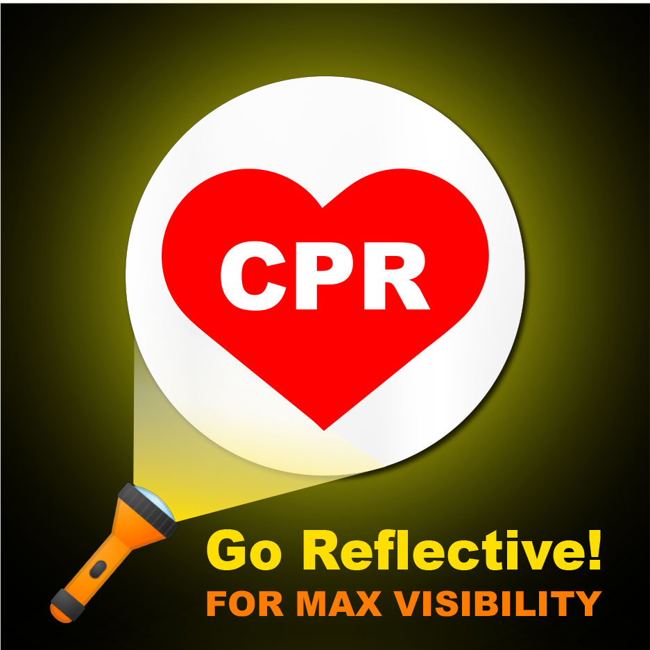 CPR Sticker - Hard Hat Sticker for CPR Certified Employees