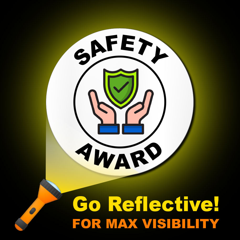 Safety Award Hard Hat Decal