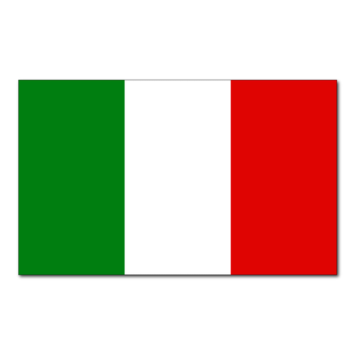 Mexico Flag Hard Hat Decal